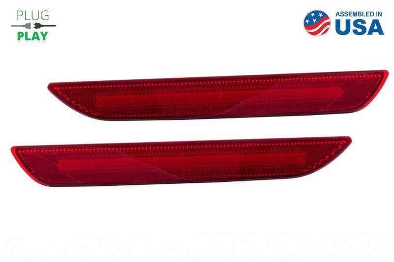Diode Dynamics Red LED Sidemarkers compatible with Ford Mustang 2015-2023 - Image 2